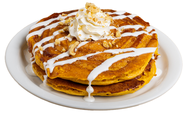 Pumpkin Swirl Pancakes