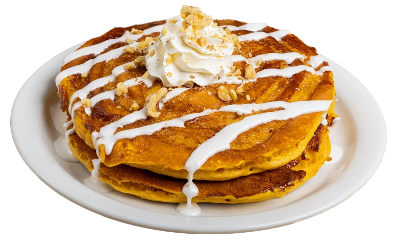 Pumpkin Swirl Pancakes